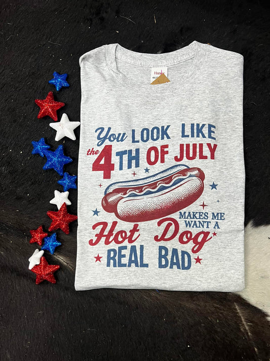 Hot dog shirt