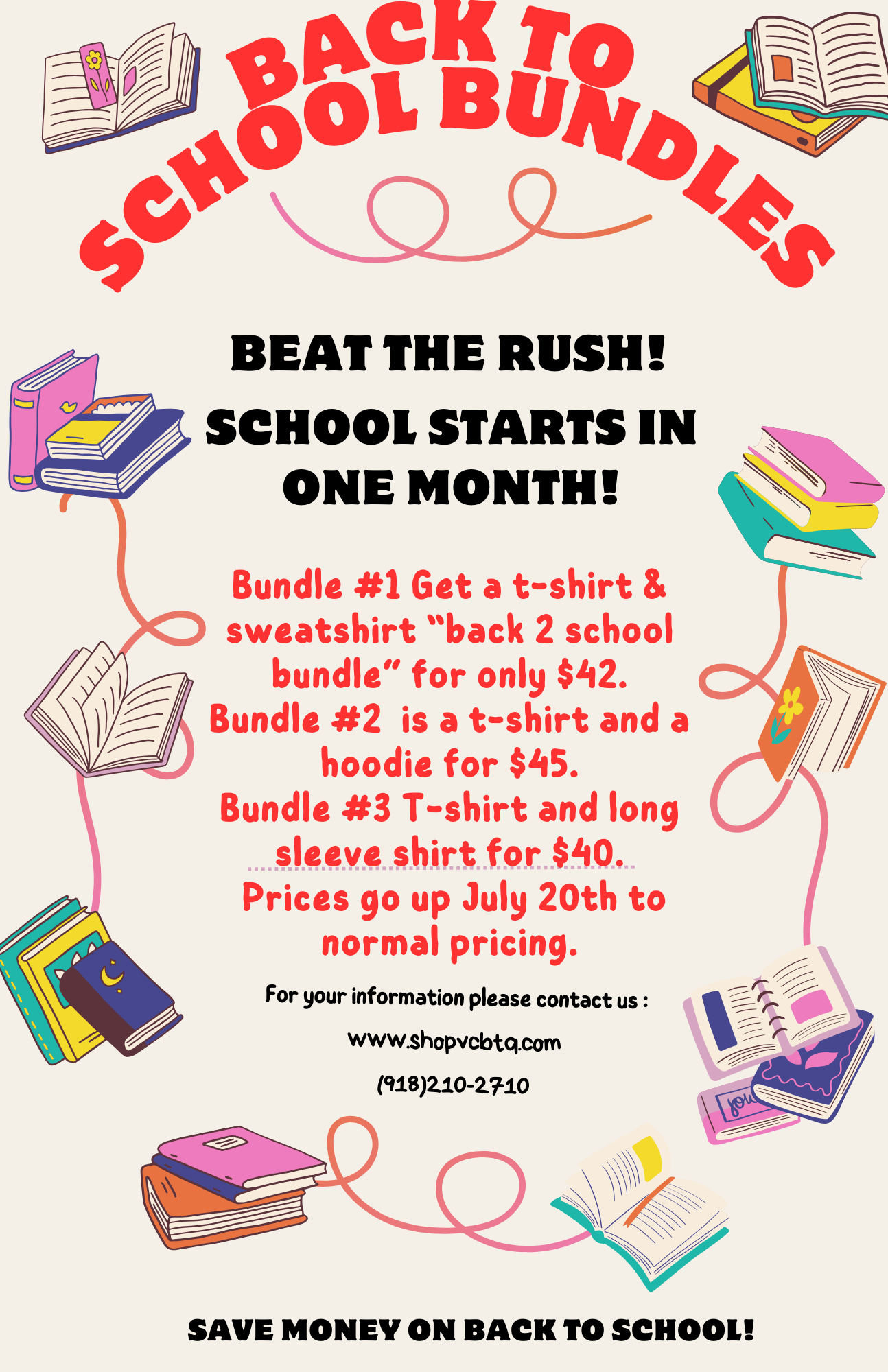 Back 2 School Bundles